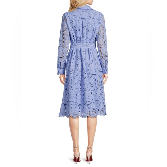 NWT Lilly Pulitzer Eira Eyelet Midi Shirtdress 8 - Picture 4 of 13